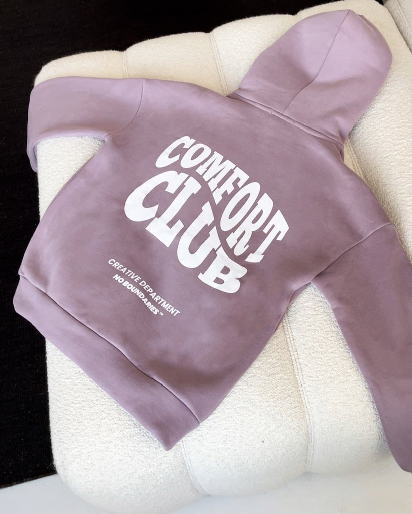 Comfort Club Hoodie purple
